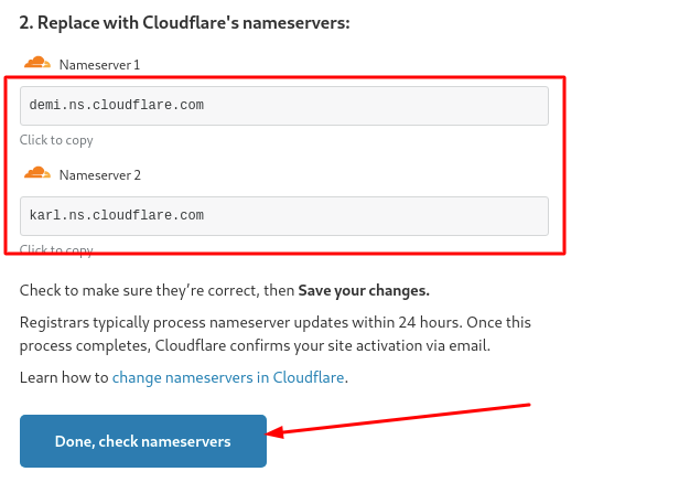 DNS da CloudFlare